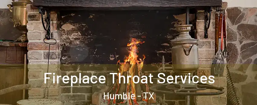  Fireplace Throat Services Humble - TX