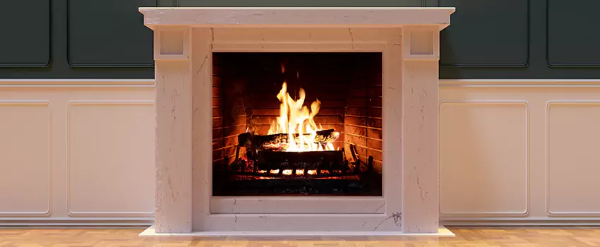 Decorative Electric Fireplace Installation in Humble, Texas