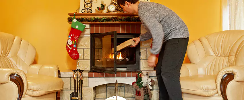 Gas to Wood-Burning Fireplace Conversion Services in Humble, Texas