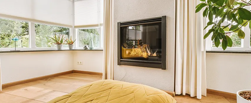 Residential Fireplace Ceramic Glass Installation in Humble, TX