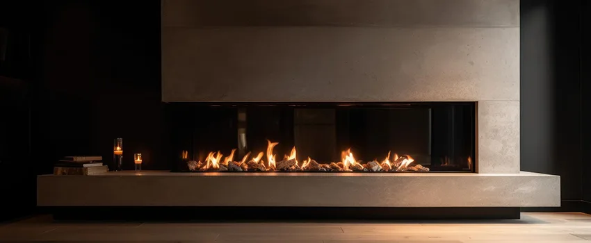 Gas Fireplace Ember Bed Design Services in Humble, Texas