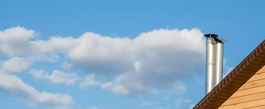 Chimney Metal Flue Installation in Humble, Texas