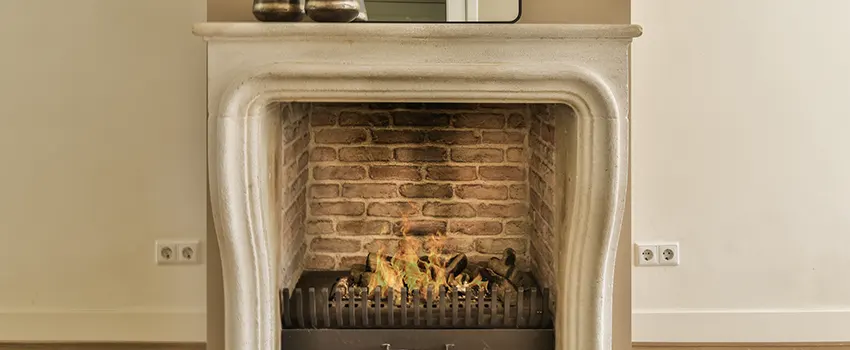 Vintage-style Fireplace Redesign in Humble, Texas