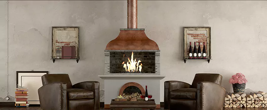 Thelin Hearth Products Providence Pellet Insert Fireplace Installation in Humble, TX