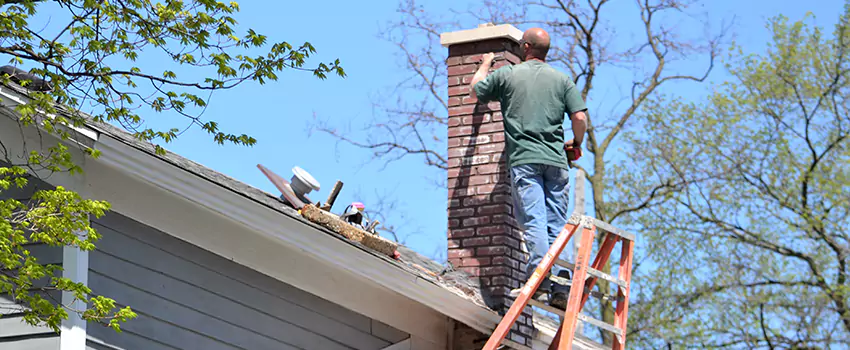 Vinyl and PVC Chimney Flashing Installation in Humble, TX