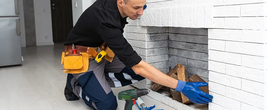 Fireplace Damaged Damper Frame Repair Services in Humble, Texas