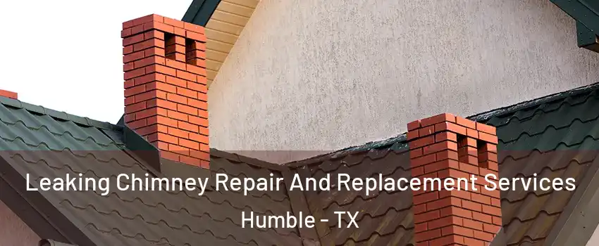 Leaking Chimney Repair And Replacement Services Humble - TX